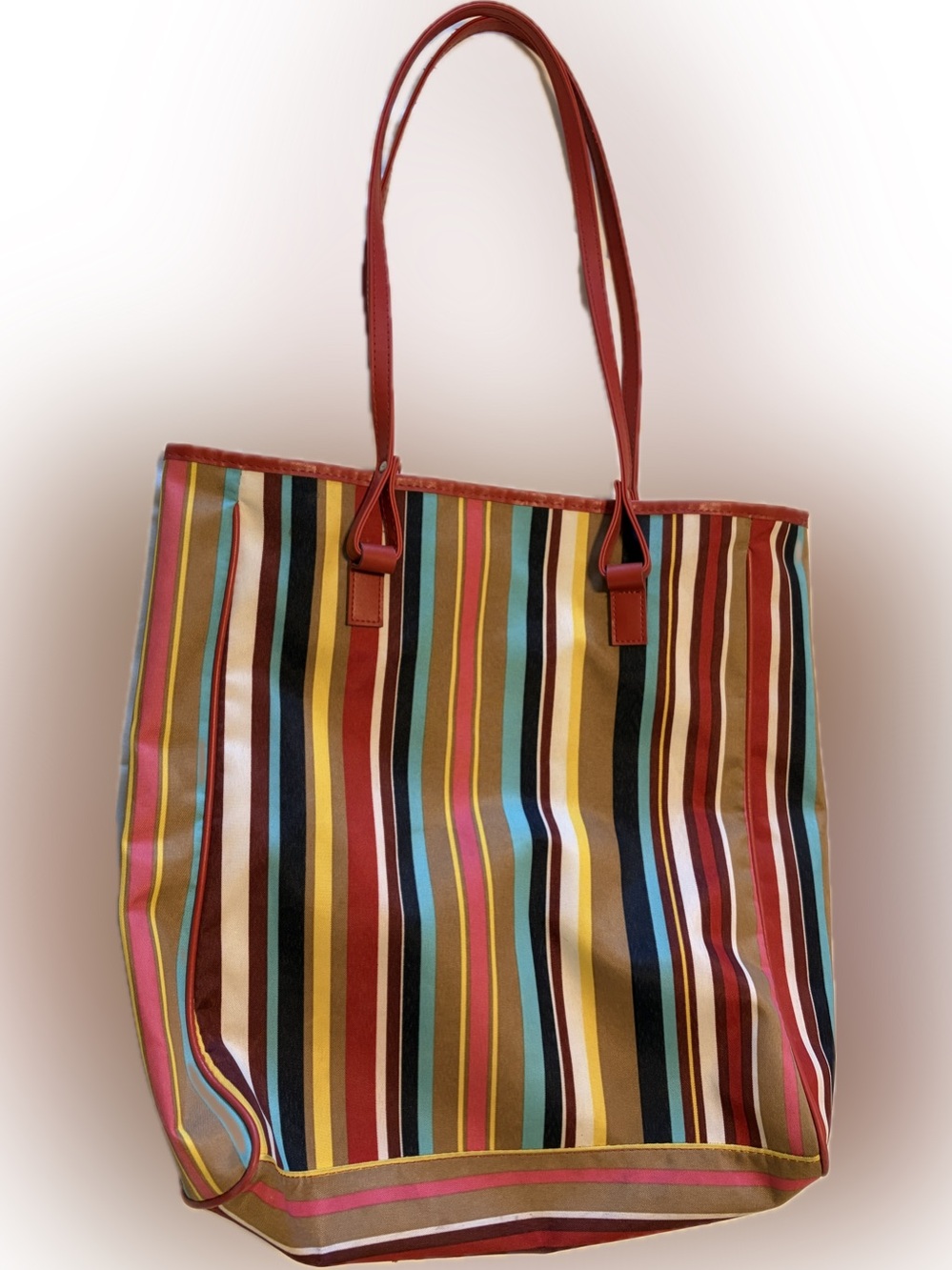 VINTAGE LACÔME CANVAS TOTE BAG